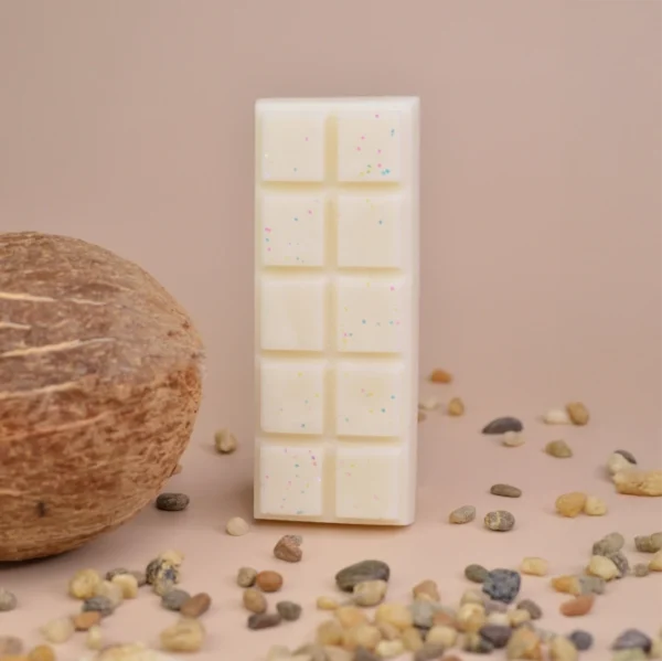 Αρωματικό κερί σε μορφή μπάρας wax melt σε άρωμα καρύδας "Caribbean Coconut".