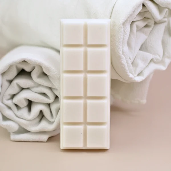 Αρωματικό κερί σε μορφή μπάρας wax melt σε άρωμα φρεσκάδας "pure white".