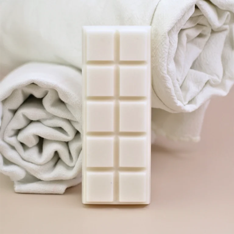 Αρωματικό κερί σε μορφή μπάρας wax melt σε άρωμα φρεσκάδας "pure white".