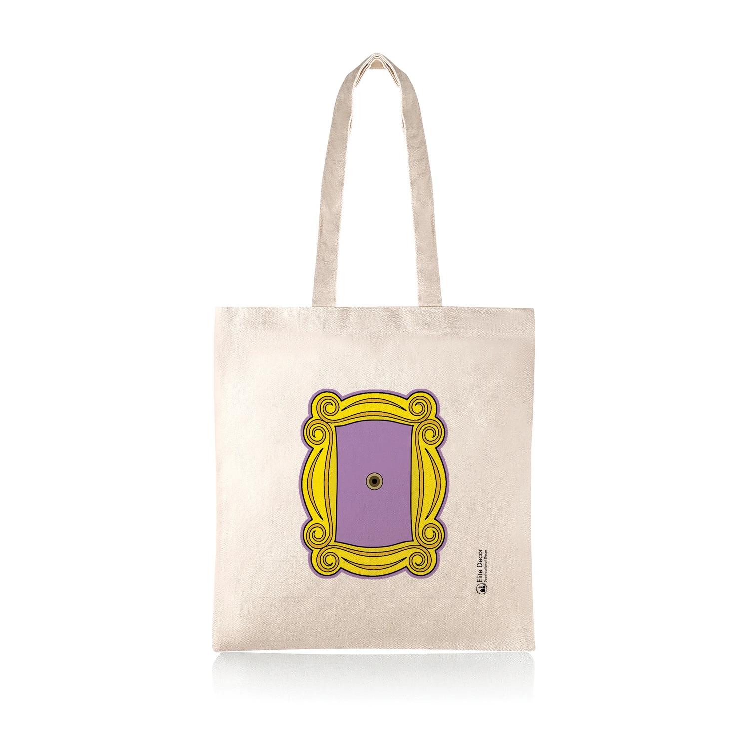 Υφασμάτινη τσάντα tote bag εμπνευσμένο από τη σειρά "Τα φιλαράκια".