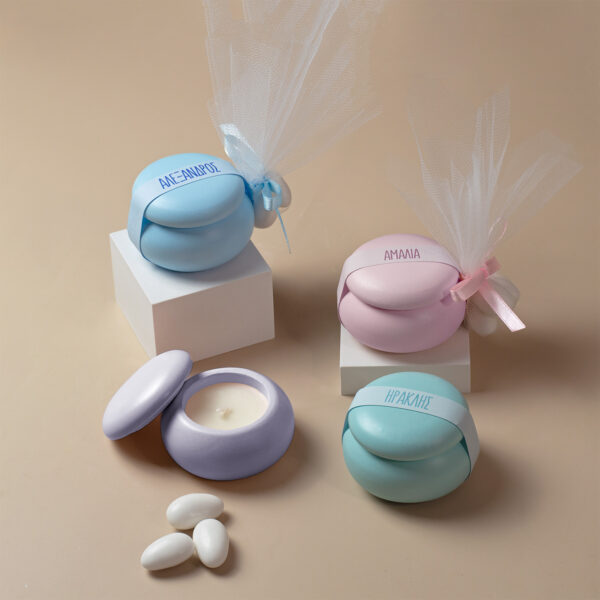 Μπομπονιέρα Βάπτισης | Macaron