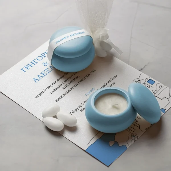 Μπομπονιέρα Γάμου | Macaron - Image 4
